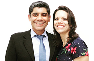 Pr. José Roberto e Gisele Morbi Pereira